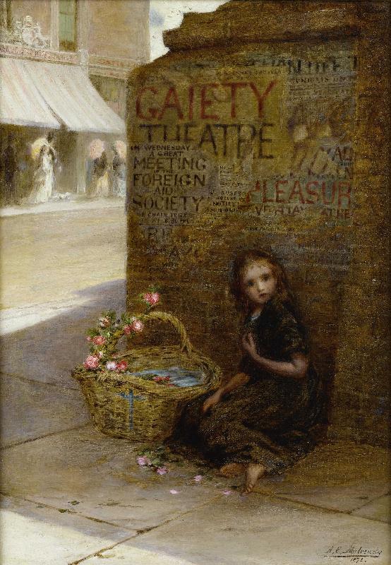 Augustus Earle The flower girl oil painting picture